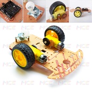 2WD Smart Robot Car Acrylic Chassis Kit Set Single Layer 6V DC Motor Compatible with Arduino