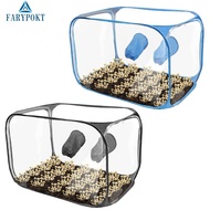Ergonomic Still Air Box Clear Plastic 360 Degree View Easy Access with Gloves