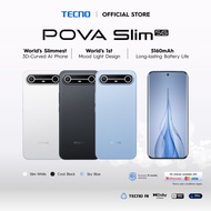TECNO POVA Slim 5G Curved Smartphone (16GB* RAM + 256GB ROM)  Mediatek Dimensity 6400 5G / 5160mAh /