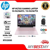 HP VICTUS GAMING LAPTOP 15-fa2166TX / 15-fa2167TX - PINK / BLUE (i5-13420H ,16 GB RAM, 512GB SSD, RT