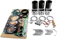 3TNE68 3TNE68-AC Engine Rebuild Kit Compatible for Yanmar MINI Excavator & Generator John Deere Repa