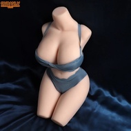 P/K Half Body Doll Real Size With Head Sex Dolls For Men TPE Torso Big