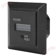 ZHAOX Hour Timer, AC 100-240V HM-1R Digital Display Hour Meter, Timer Tools High Accuracy 50/60HZ  D