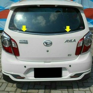 Perodua Axia Back Lining CHROME AGYA AYLA J/S/L ORIGINAL