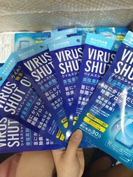 50片 日本放病毒除菌卡 VIRUS SHUT OUT JAPAN