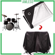 [Amleso] Drum Set Cover - Protective for Electric Drum s, Ideal for Home Studios