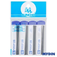 Buncho 2B Hi-Polymer 0.5 x 70 m/m 4Pcs