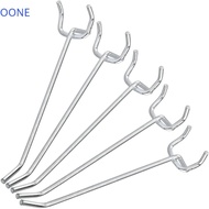 OONE Tripod Hook for Pegboard 4/6/8 Inch Home Storage Buckle Stationary Shop Hardware