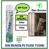 Zwaluw Den Braven Sealants PU Foam Gap Filler/ CFC Free Polyurethane Foam/ PU-Foam