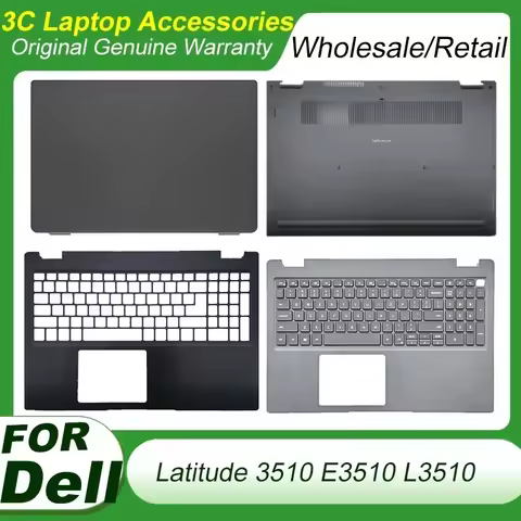 NEW For Dell Latitude 3510 L3510 E3510 Laptop LCD Back Cover Palmrest Keyboard Case Bottom 08XVW9 0G