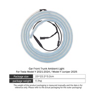 cod For Tesla Model Y Juniper Model 3 Highland 2025 Front Trunk Frunk LED Ambient Surround Light Fle