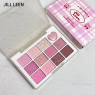 JILL LEEN Eyeshadow Palette 眼影盘草莓蛋糕系列 Matte Versatile Pearlescent Earth Color Limited Edition Twelve