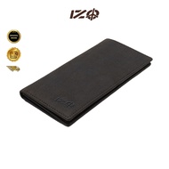 IZO Men’s Classic Top Grain Cow Leather Bifold Long Wallet - IWB 30361 / IWB 30362