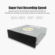 DVD-RW 22X เดสก์ท็อปตัวเลข SATA เครื่องบันทึกดีวีดีพอร์ต DVD อ่านเครื่องเขียนสำหรับเดสก์ท็อปพีซี