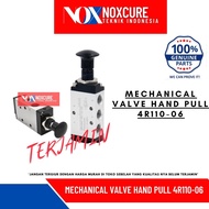 4R110-06 Pneumatic Mechanical Hand Pull Valve 5/s 2 Threads 1/ 8" Type 4R110-06