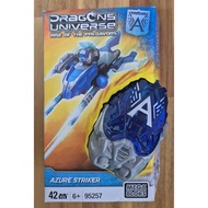 MEGA BLOKS DRAGONS UNIVERSE RISE OF THE PREDAVORS : AZURE STRIKER #95257 42PCS Korea Version