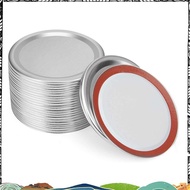 Super 24 PCS Jar Lids, Regular Mouth Canning Lids Reusable Split-Type Leak Proof Canning Lids with S