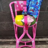 CHILD'S POUND SEAT, RATTAN POUND SEAT FREE CUSHION FILLED WITH SEAT BELT, PORTABLE AUTOMATIC POUND S