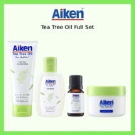 Aiken Tea Tree Oil Skincare Acne Set 4in1
