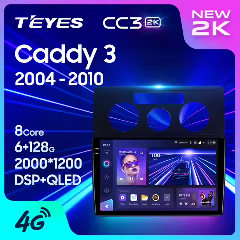 TEYES CC3 2K For Volkswagen Caddy 2K 3 III 2004 - 2010 Car Radio Multimedia Video Player Navigation 