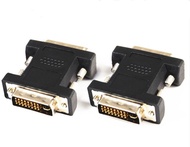 Nickel-Plated DVI Adapter DVI 24+1 Adapter DVI Male to Male Adapter DVI to DVI Straight Head Data Ca