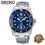 (Official Warranty) Seiko Prospex Diver Compact Solar Diver Scuba 200M Blue Dial Men Watch SNE585P1