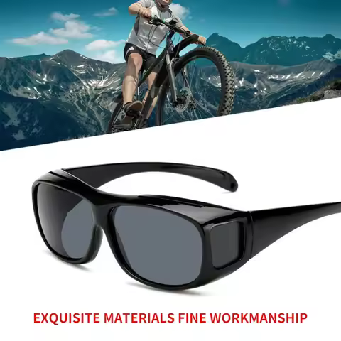 Anti-Glare Night Vision Driver Goggles Fashion Sunglasses Cycling Goggles Night Driving Enhanced Lig