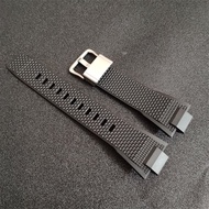 Waterproof Sport Resin Watchband Accessories for Casio Gshock GST-B400 Mens Green Ghost Strap Butter