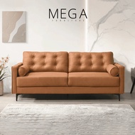 Aslan 3 Seater Leathaire Sofa