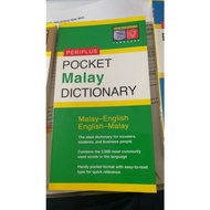 Pocket Malay Dictionary [Paperback] Malay Dictionary: Malay-english English-malay