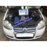 VW Jetta Mk5 1.4tsi (Jetex high flow air filter 1.14 kpa flow rate )