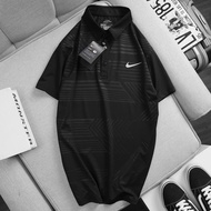 【Ready stock】✓NIKE Collar Sportwear Polyester Polo Golf Shirt short sleeve Collar Men jersey Lelaki Lengan Pendek Berkol