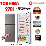 TOSHIBA GR-A28MS / GR-RT300WE -PMY (DS) 2 DOOR FRIDGE REFRIGERATOR Capacity 280L/ 270L ..