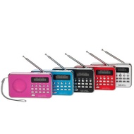 Small Speaker Small Sound System FM FM Mobile Phone Radio with Antenna Export Model T-205Portable Co