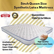 [FREE GIFT 1 X RM99 T-SHIRT]  5 inch Synthetic Latex Queen Mattress / Tilam Queen 5"