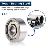 20 Pcs 624ZZ 4mm x 13mm x 5mm Carbon Steel Shielded Radial Ball Bearings Deep Groove Ball Bearings