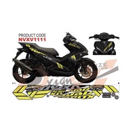AEROX V1 / NVX V1 BODY STICKER CUSTOM NVX1111