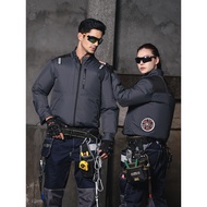 2025 Summer Outdoor Air Conditioning Clothing with Fan Sunscreen Fan Jacket 12V Fan Sunscreen Jacket