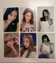 ［平放回血］出kpop girl group小卡 (le sserafim, ive, 同blackpink）