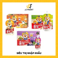 Korean PORORO Children'S Red Ginseng Water - Delicious Fruit Flavor For Summer Cooling