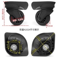 {* New} 75R Luggage Wheel Replacement American Travel Trolley Case Accessories Hongsheng A102 Univer