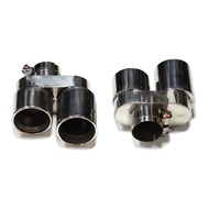 ปลายท่อไอเสียคาร์บอนไฟเบอร์คุณภาพสูงสำหรับ BMW G20 G21 330i 330d หัวฉีดระบบท่อไอเสีย330e ท่อไอเสียท่