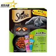 Sheba - Sheba - Duo Plus 貓糧 夾心酥 (奢華魚香味) 20g X 10袋【平行貨品】864141 m1-11