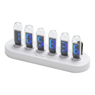 Nixie Tube Clock Color Screen Digital Clock DIY Analog Digital Tube WiFi Time Desktop Desktop Digita