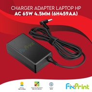 Laptop Charger Adapter Originalhp AC Adapter 65W 4.5mm (6H459AA) Official Warranty hp