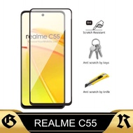 LAYAR Tempered Glass Screen Realme C55 2023 Screen Protector