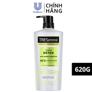 Dầu xả TRESEMME Salon Detox Cho tóc chắc khỏe bóng mượt Gừng và Trà Xanh Kem xả Giúp Detox tóc sạch
