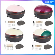 [dolity] Motorcycle Top Box Premium Easy to Install Motorcycle Storage Box Carrier