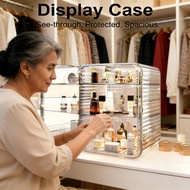 Cosmetic Perfume Storage Box Kotak Helmet Organize Handbag Toy Box Show
