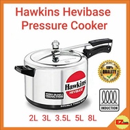 Hawkins Hevibase Induction Pressure Cooker, Silver, 2L 3L 3.5L 5L 8L